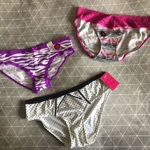 NWT. ST. EVE, CANDIES & SO Panties